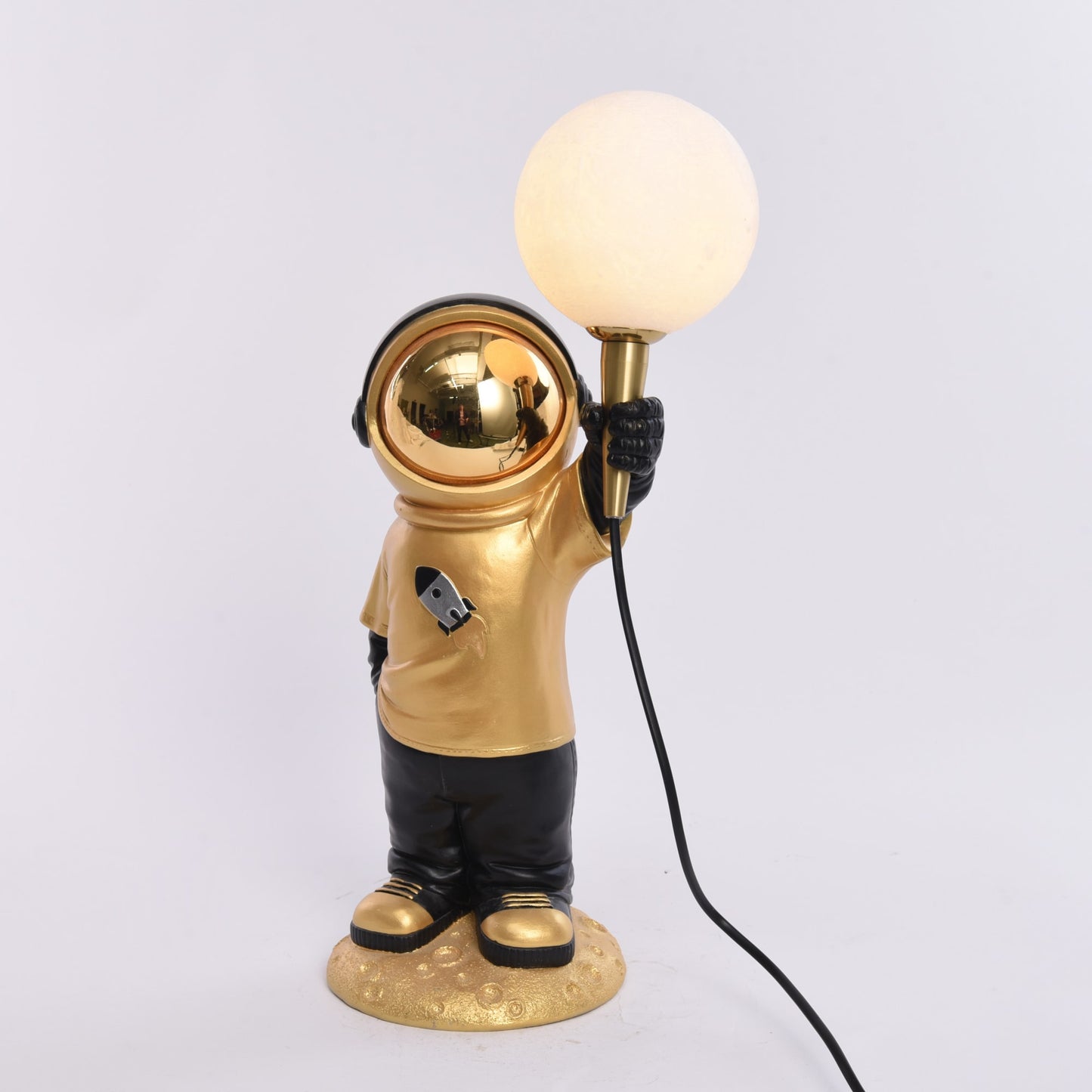 Golden Astro Lamp