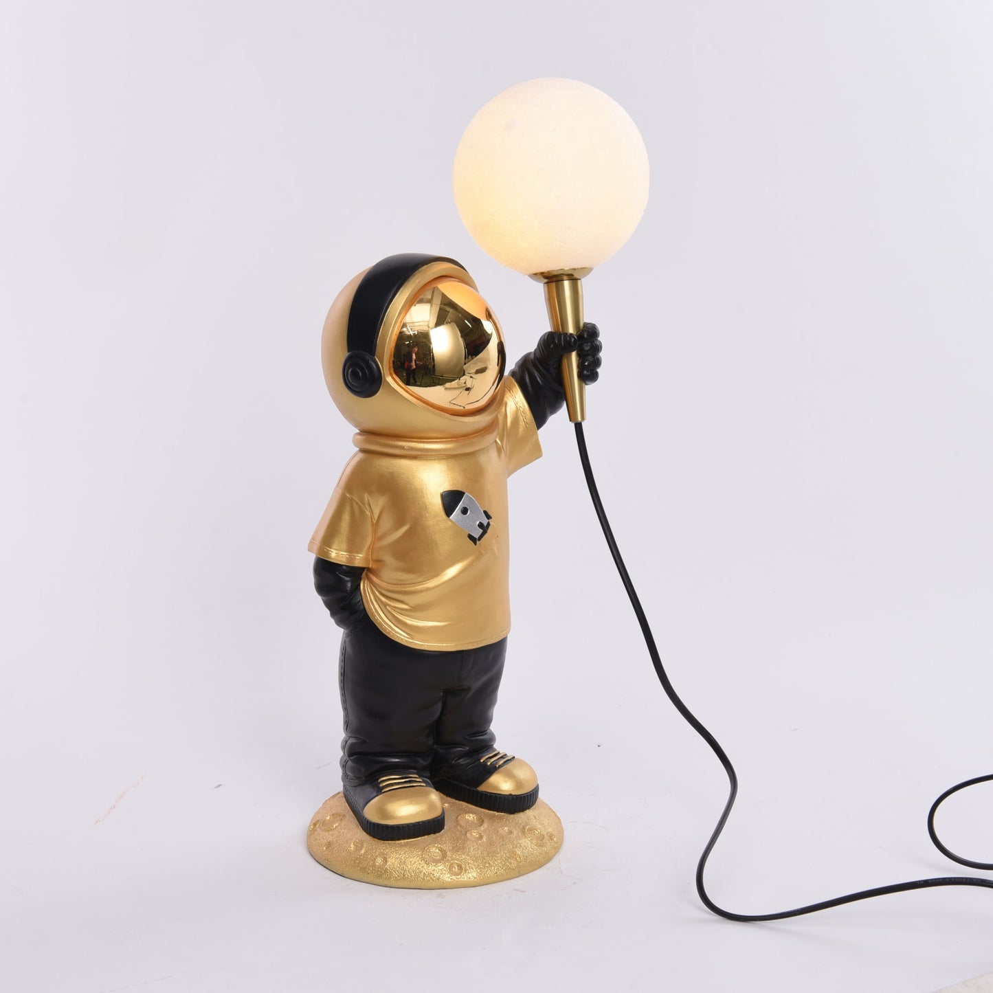 Golden Astro Lamp