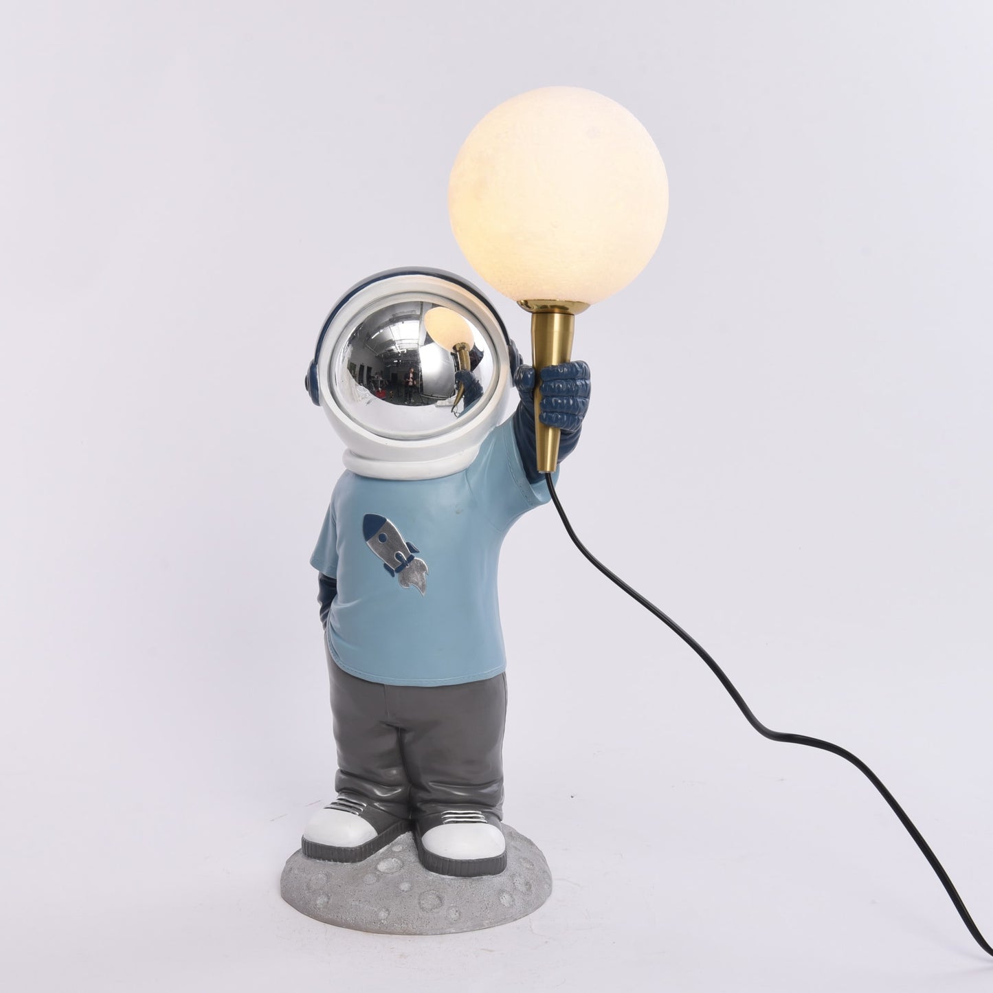 Blue Astro Lamp