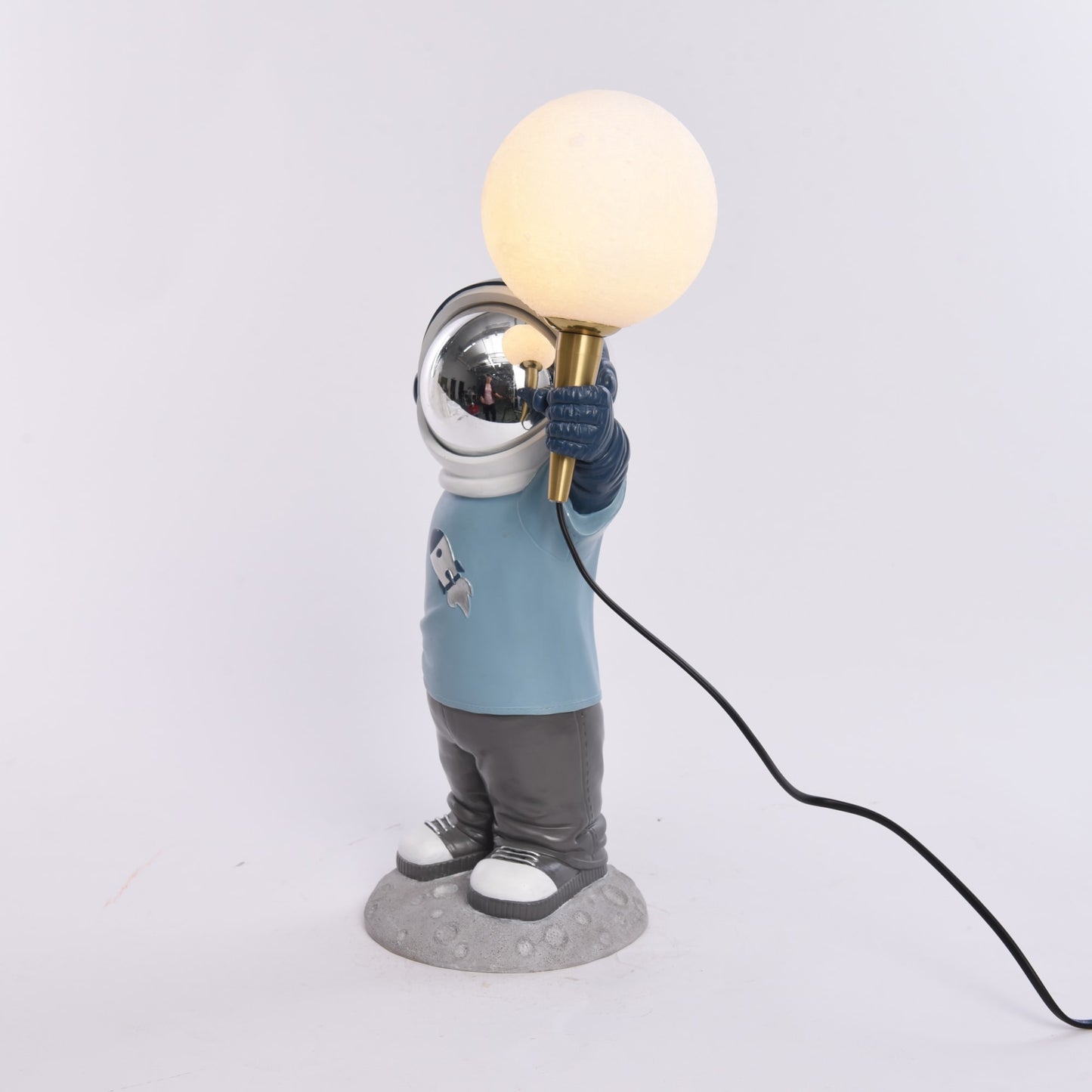 Blue Astro Lamp