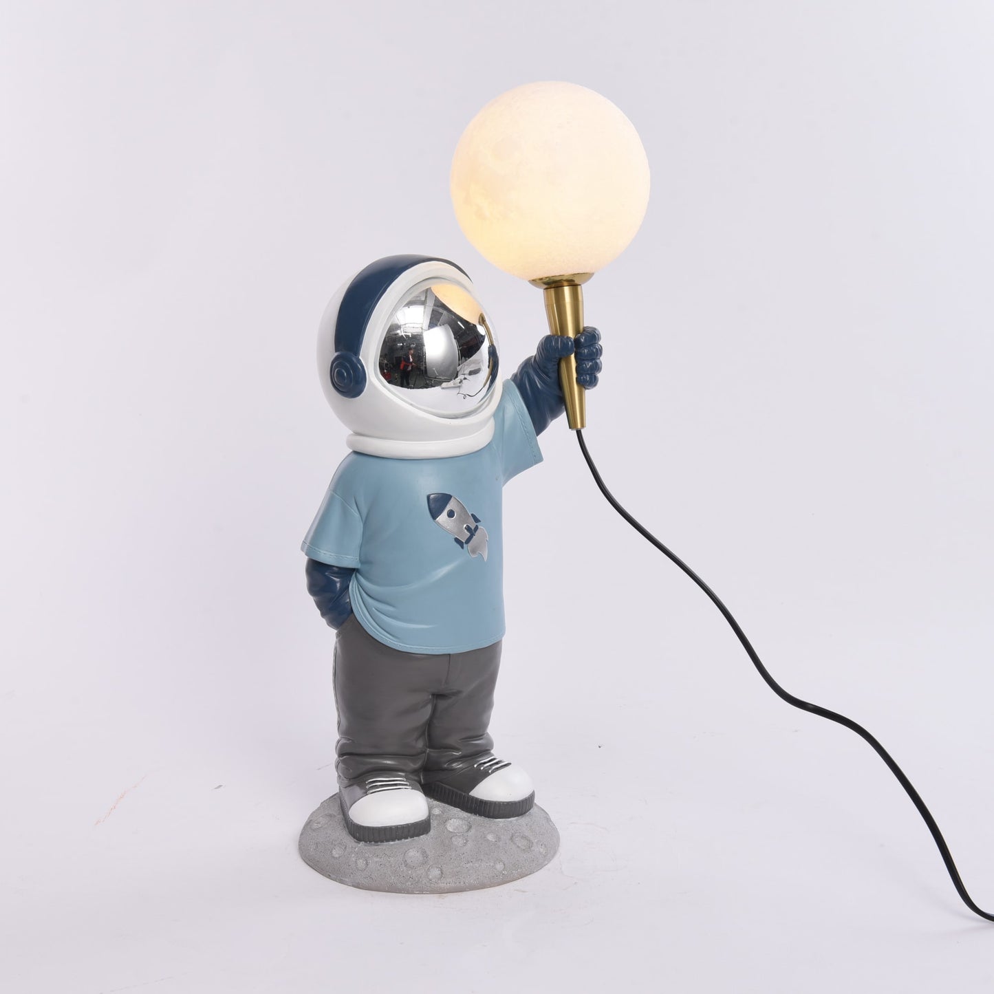 Blue Astro Lamp