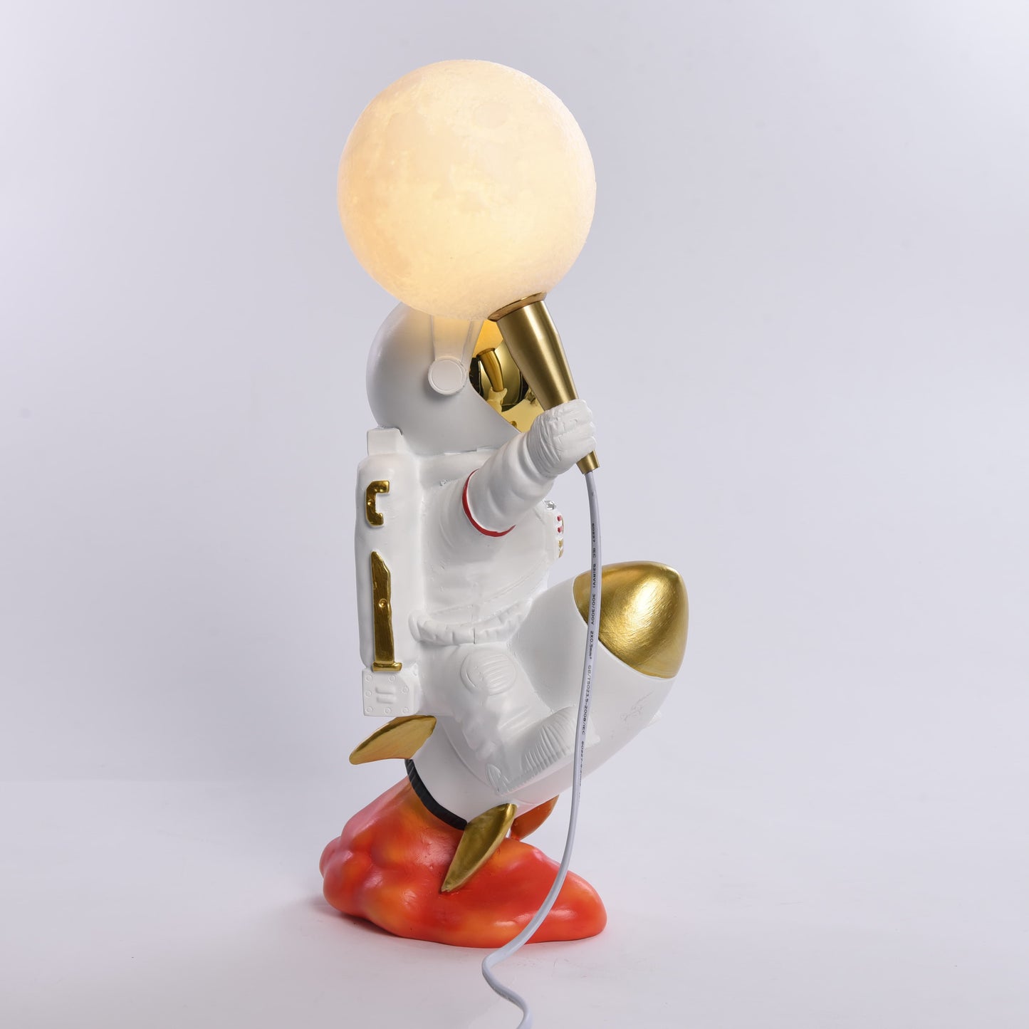 Rocket lamp